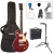 Encore E99 Les Paul Style Electric Guitar Package - Wine Red