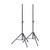 Stagg Q Series Steel Speaker Stand Pair With Folding Legs