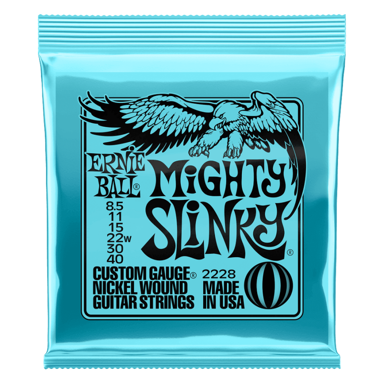 Ernie Ball Mighty Slinky - 8.5-40 - Electric Guitar Strings