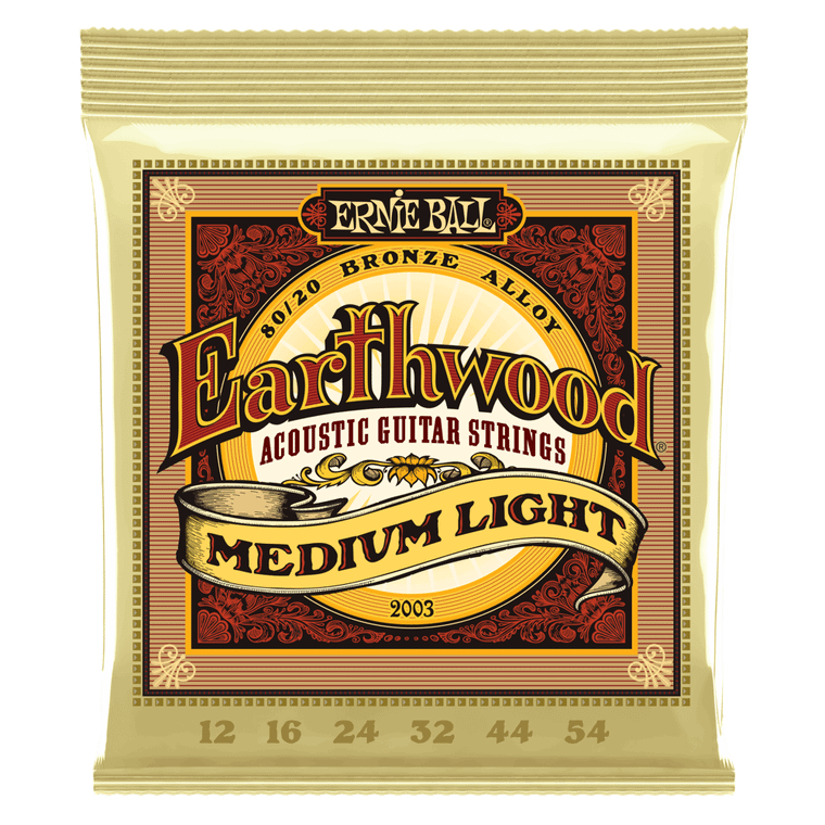 Ernie Ball Earthwood Extra Light 12-54 80/20 Bronze Acoustic Guitar Strings