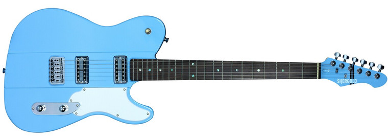 Shergold Telstar Standard ST14 - Pastel Blue/Champagne Gold
