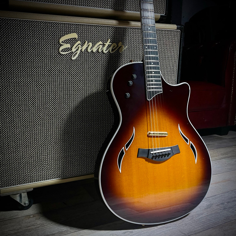 SOLD - 2005 Taylor T5-C Custom Spruce - Hybrid Semi-Acoustic - Tobacco Sunburst