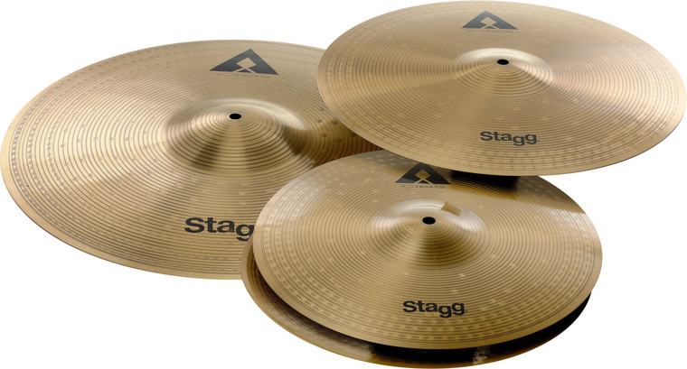 Stagg Copper-Steel Alloy Innovation Cymbal Set