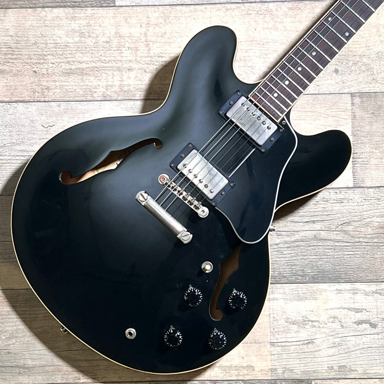 SOLD 1990 Gibson E5 Dot - Black
