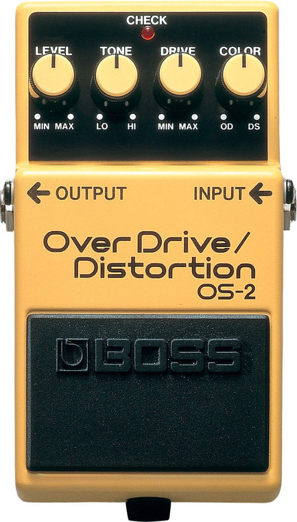 Boss OS-2 - Overdrive/Distortion - Guitar Effects Pedal