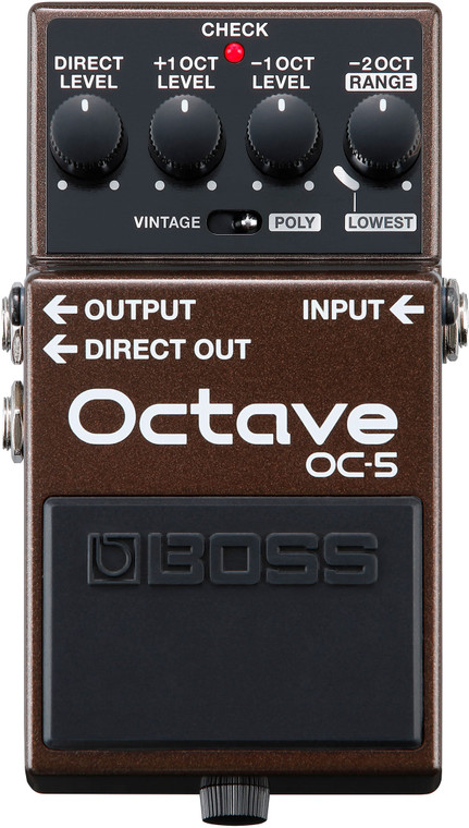 Boss OC-5 - Octave - Guitar Effects Pedal