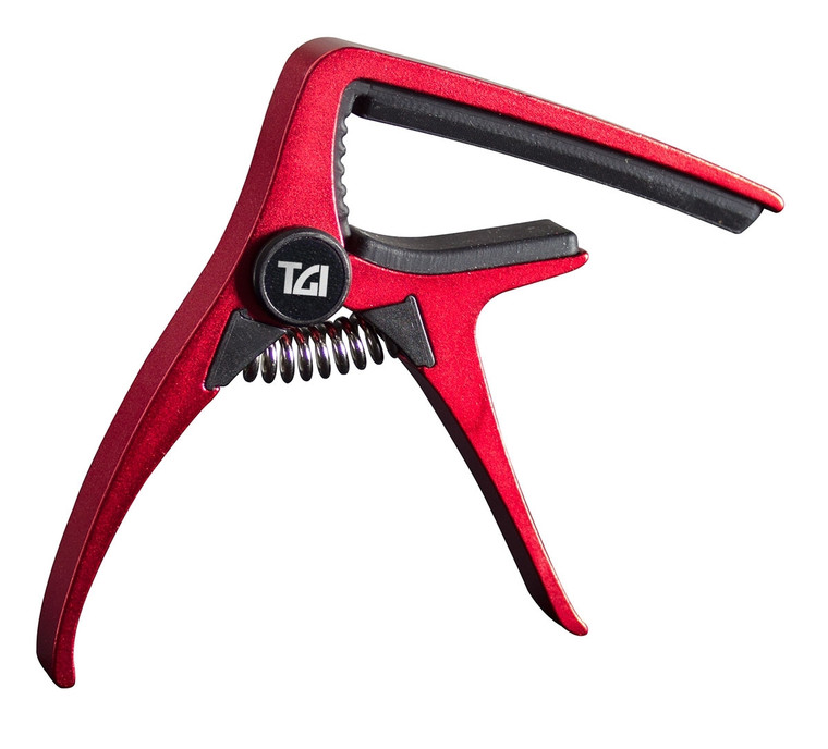 TGI Acoustic Guitar Capo - Red - TGTC4RD