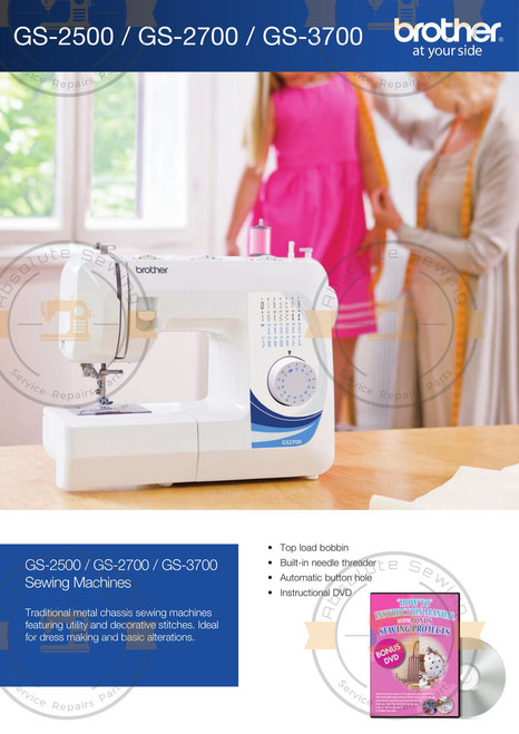 Brother GS2700 Home sewing machine Brochure