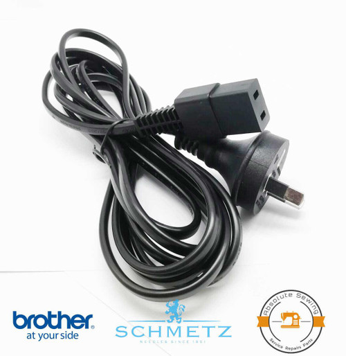 Absolute Sewing Elna Power cord for older style electronic machines  Absolute Sewing Elna Power cord for older style electronic machines