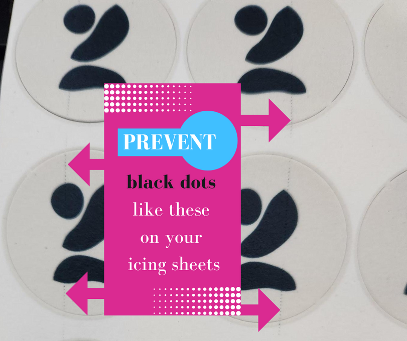 Black Dots on Your Icing Sheets? Eek!!