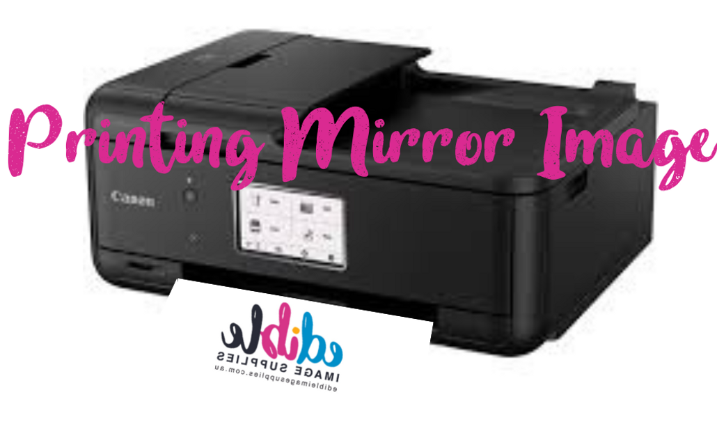 How to Print Mirror Image on the Canon PIXMA A4 TR8660/a