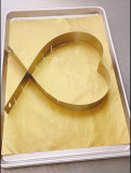 Moreish Adjustable Heart Cake Baking Ring
