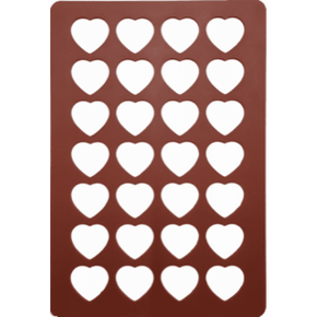 EIS Silicone Chocolate Stencil - Hearts
