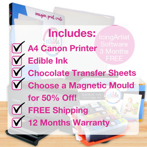 EIS A4 Edible Ink Chocolate System Spring Special