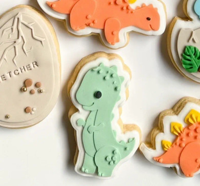 BECOH Collective - T-Rex Cookie Stamp & Cutter