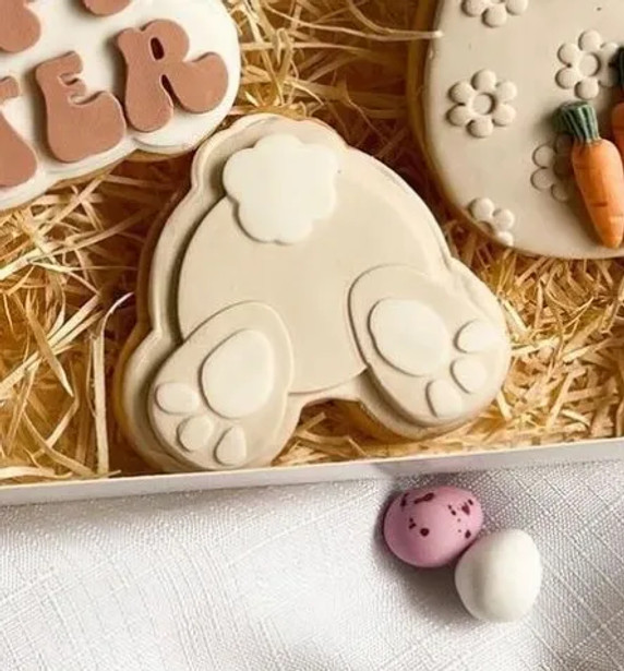 Bunny Butt Cookie Stamp & Cutter