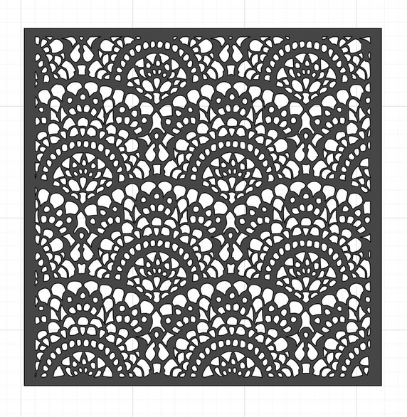 Belle Stencils - Victorian Lace