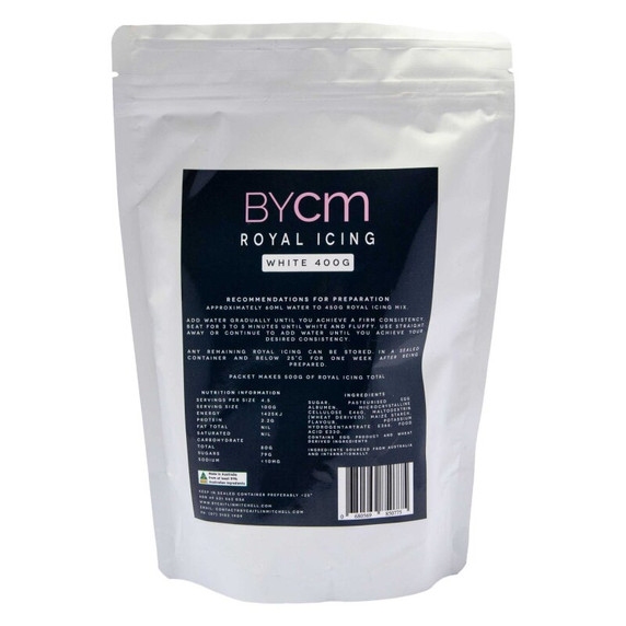 BYCM - Royal Icing - White - 400g BYCM - Royal Icing - White - 400g