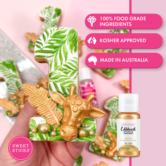 Sweet Sticks - Glamorous Gold EDIBLEART PAINT Sweet Sticks - Glamorous Gold EDIBLEART PAINT