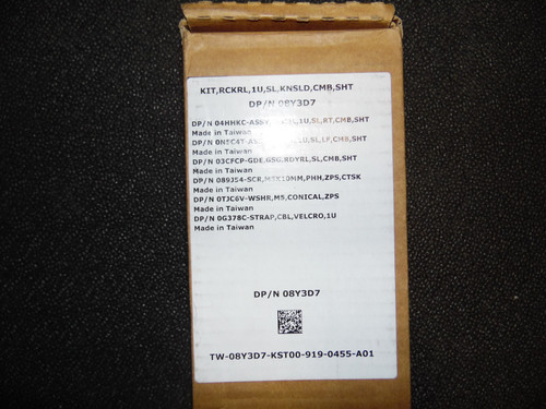 READY SLIDING RACK RAIL 1U KIT DELL POWEREDGE R440 R6415 R6515 SERVER 8Y3D7
