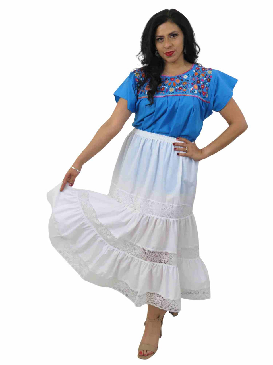Lace White Skirt - Elegant and Timeless - Order Now
