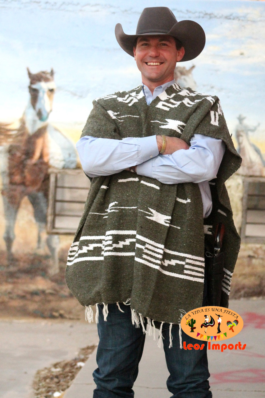 Mexican Poncho Clint Eastwood