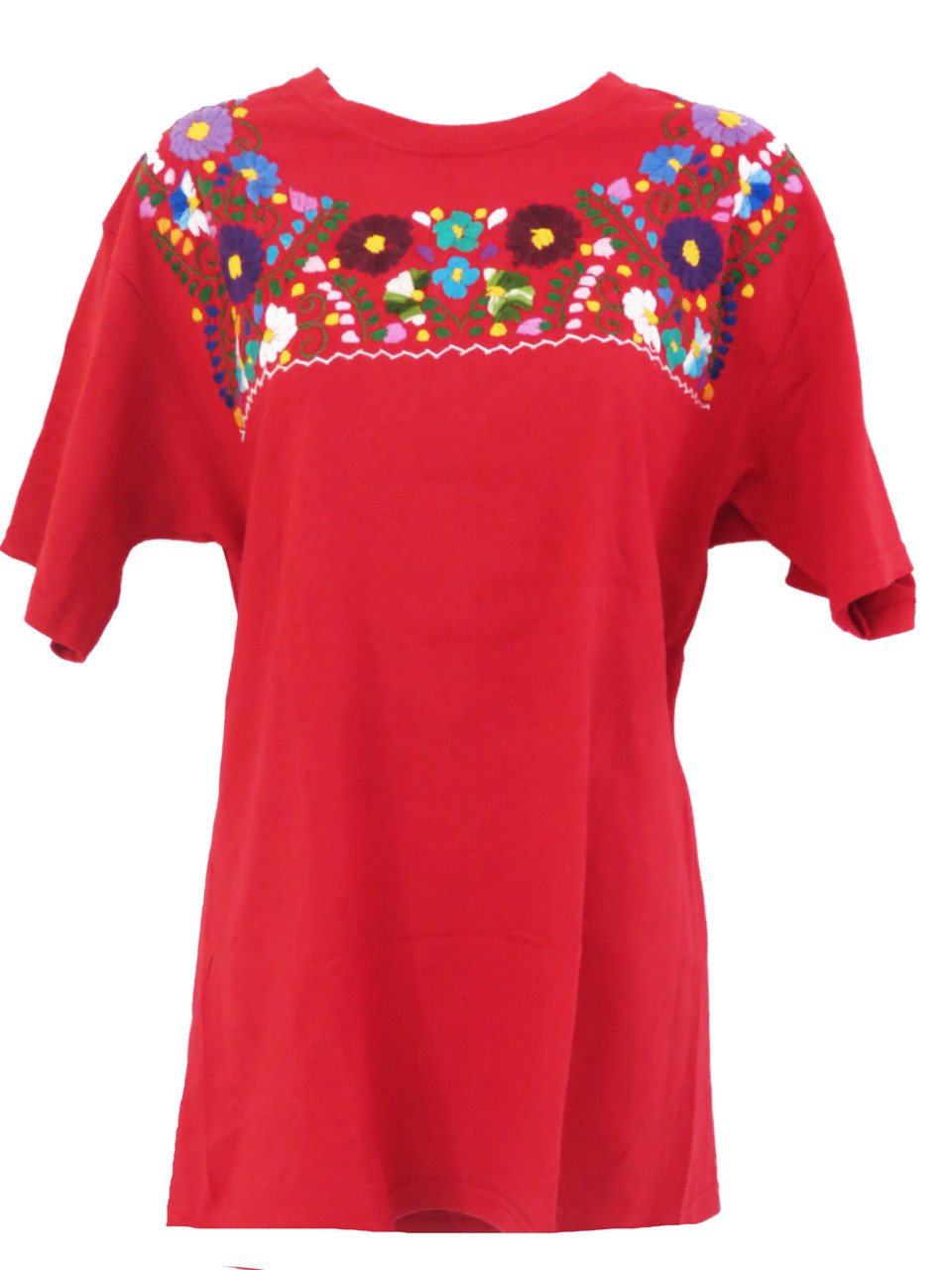 Mexican Hand Embroidered T-Shirts | Traditional Craftsmanship and ...