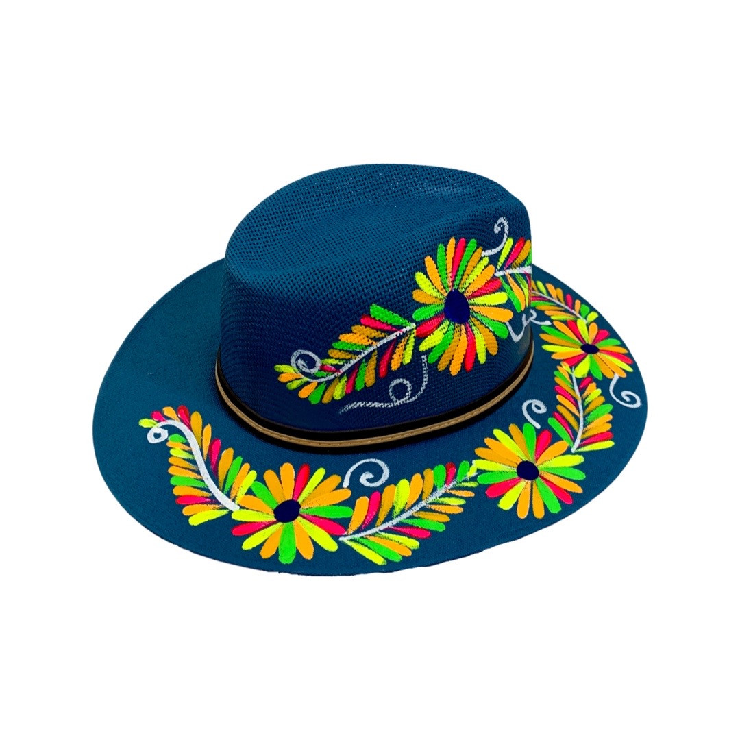 Handpainted Hat - Unique and Stylish Headwear - Shop Now display picture 3