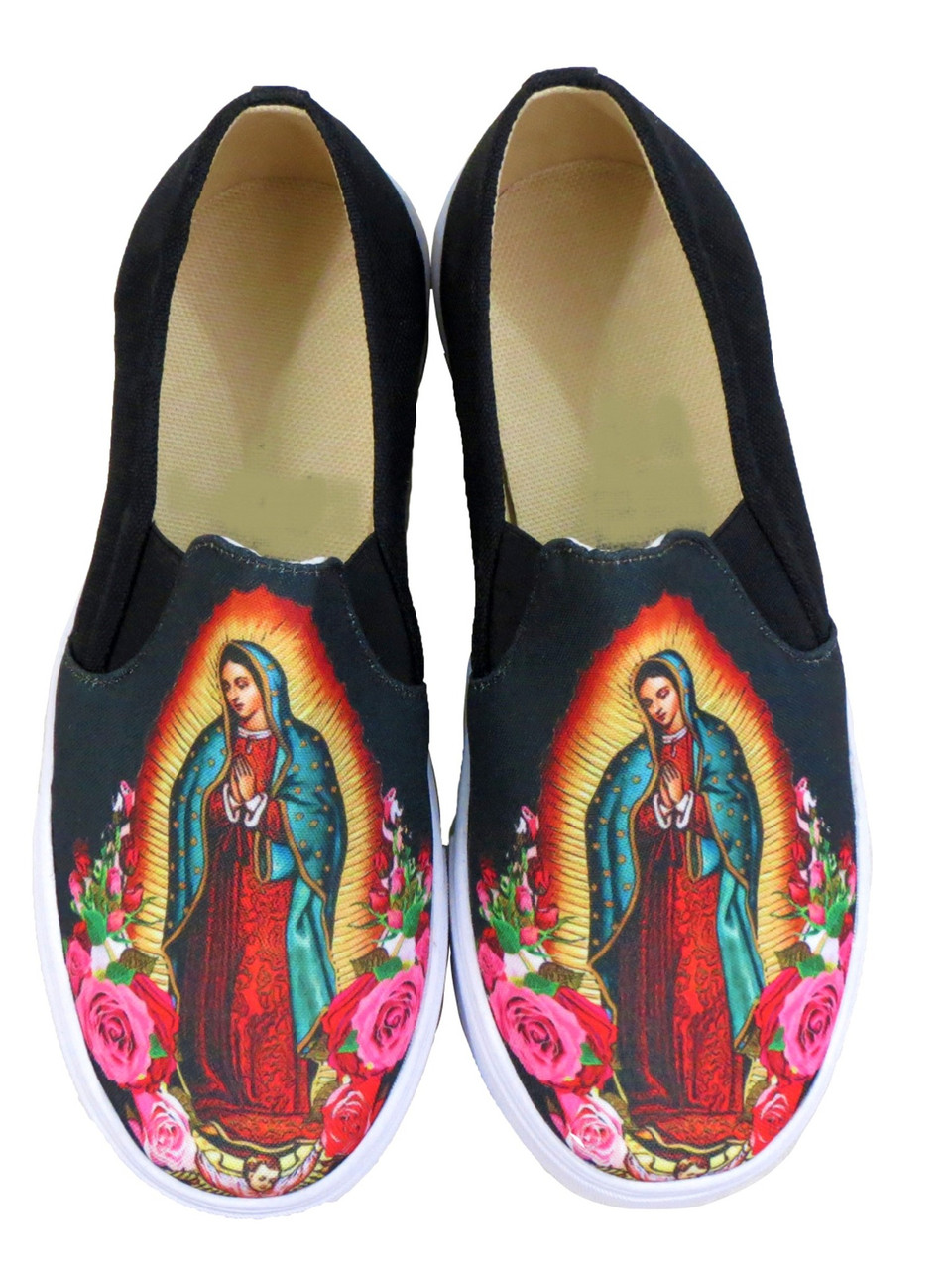 グアダルーペモダフラメンカ　Federico Mazañano ピンク OUR LADY OF GUADALUPE PINK FLAG 3' x 5' - MEXICO - MEXICAN