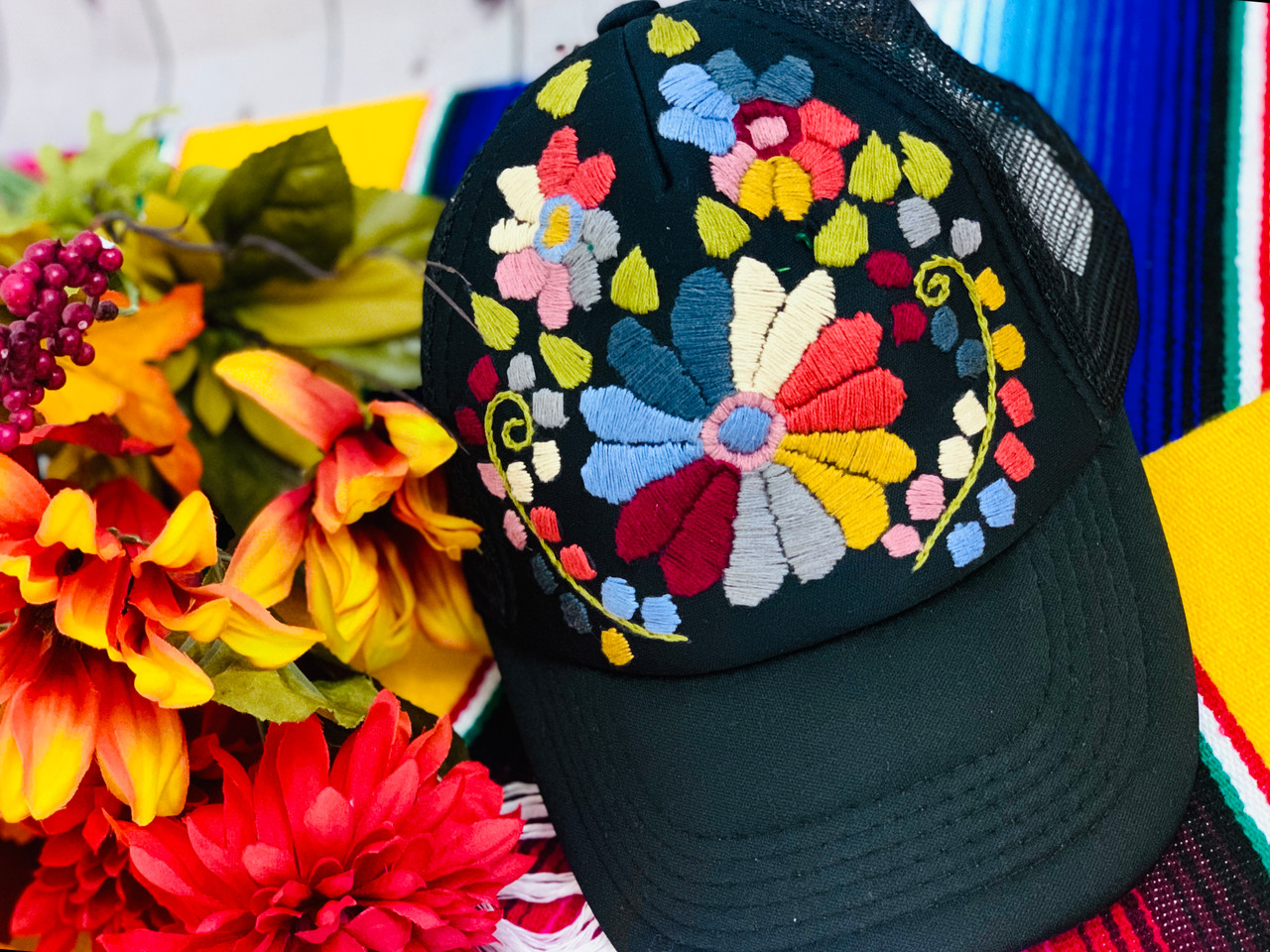 Chiapas Cap with Traditional Embroidery
