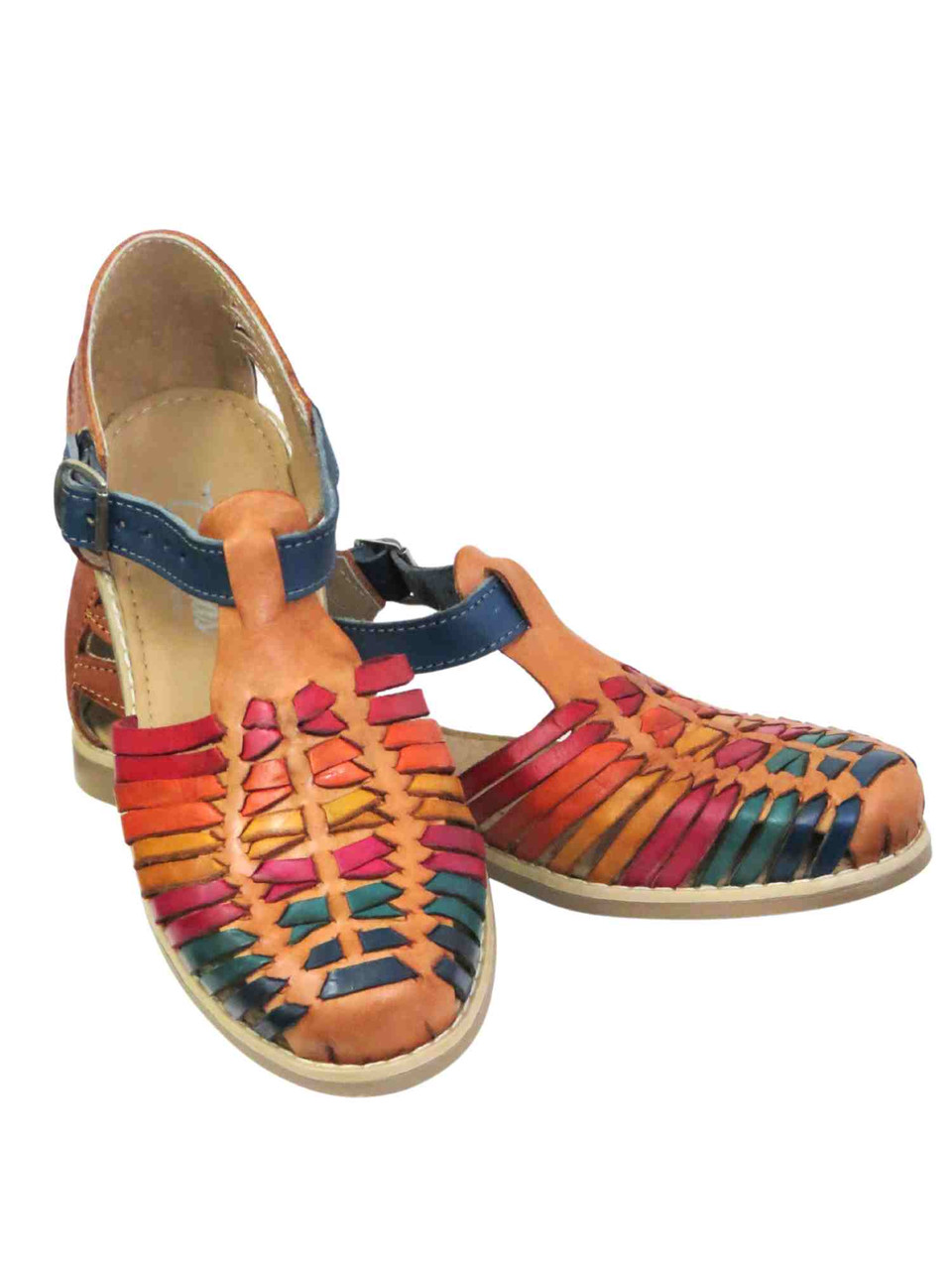 Mexican Huaraches for Women Multicolored Comfort Shop Now