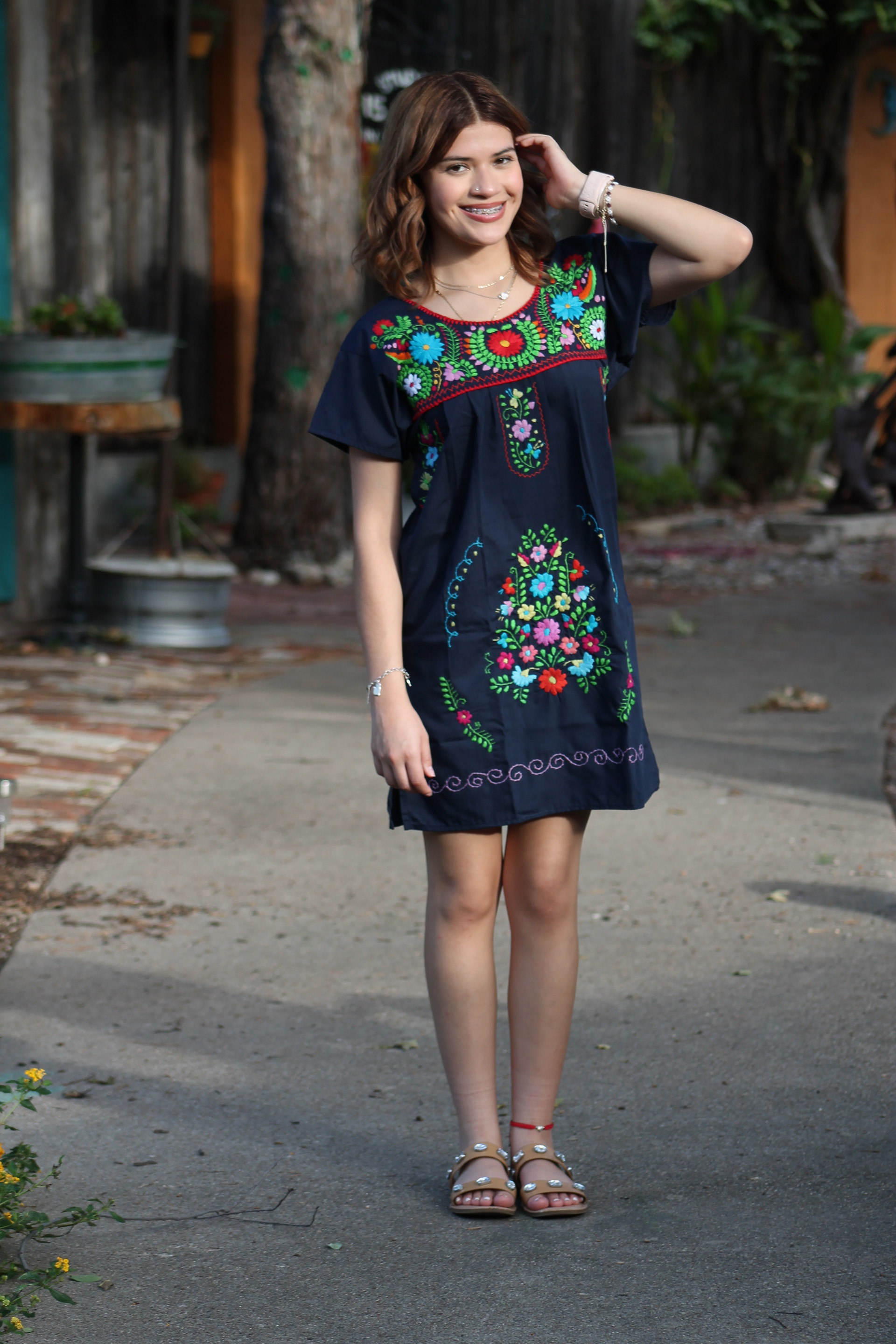 white linen maxi dress Tamsin Size:Collar 16 Valentine's Day Dress Cute ABC dress. Newspaper