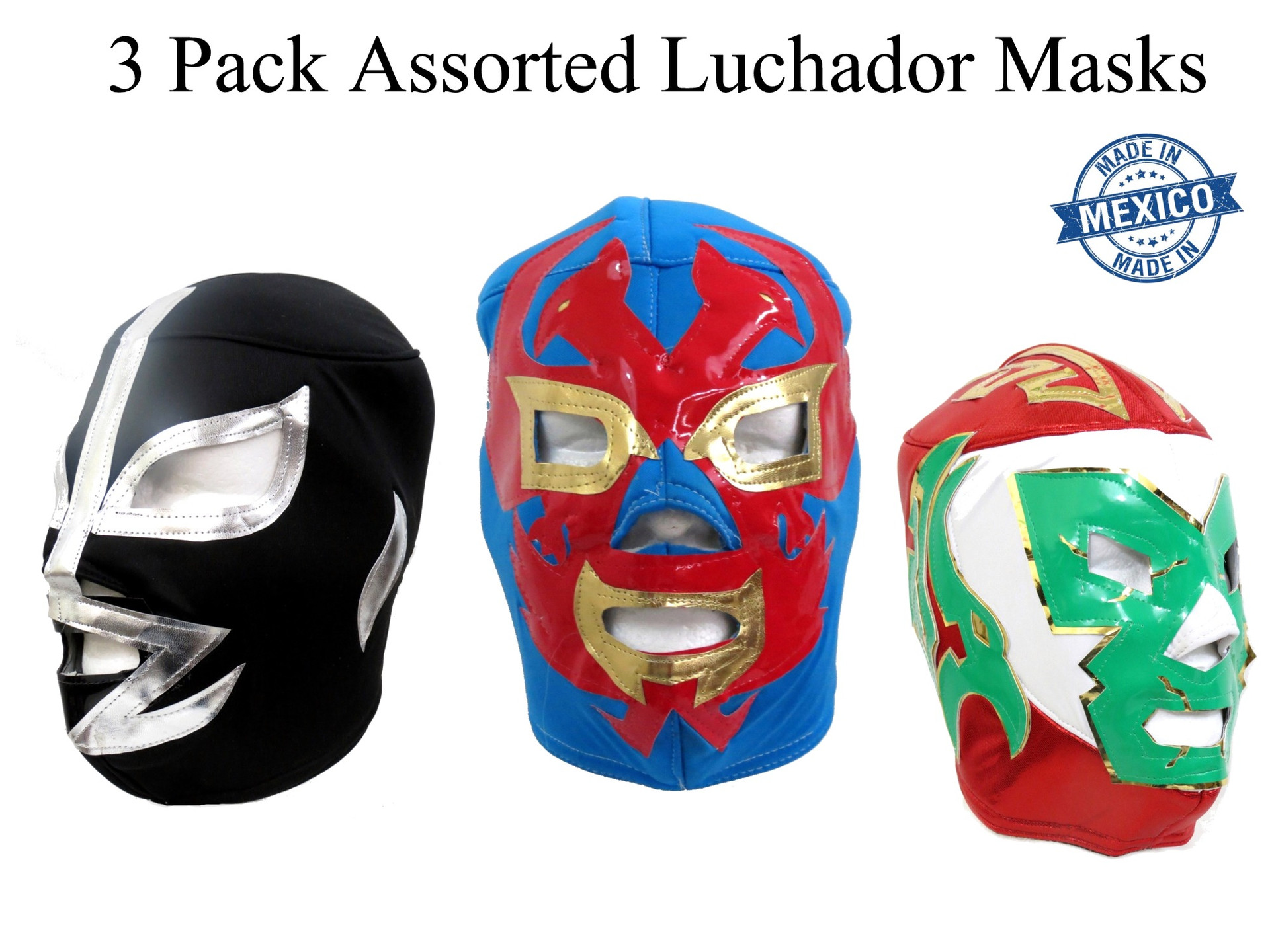 Luchador Masks Mexican Wrestling Heritage Collection