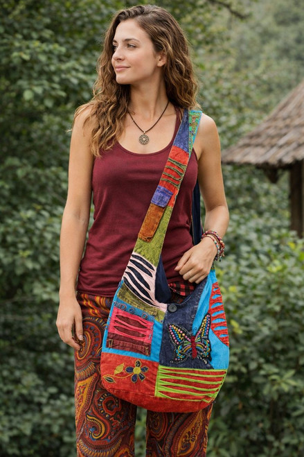 boho hippie bag