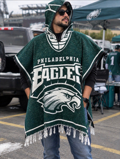 philadelphia eagles poncho