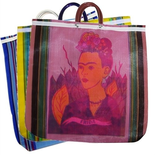 mexican mercado tote bag