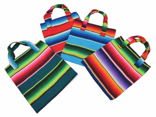 Mexican Handmade Drawstring Holders – Set of 2, Multicolor