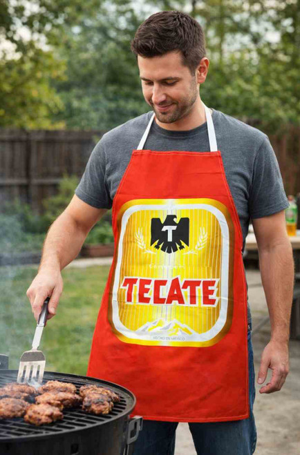 tecate beer apron