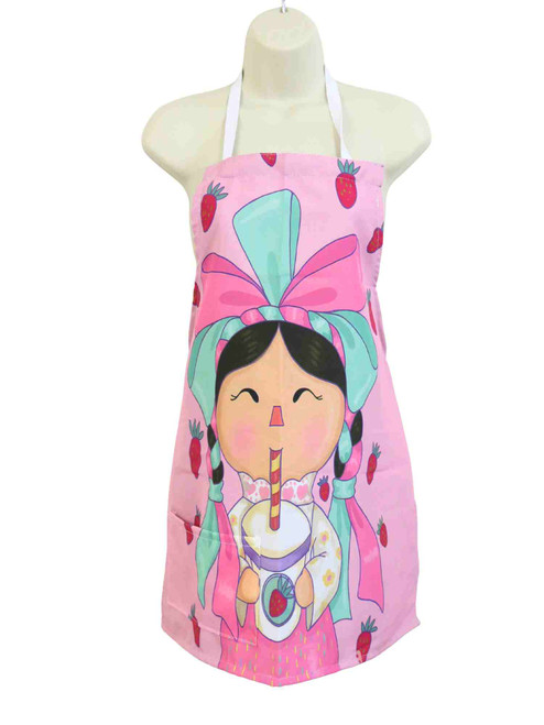 Lele Doll Design Mexican Apron - Vibrant Fiesta Attire for Mexican Parties and Cinco de Mayo - Authentic and Stylish!
