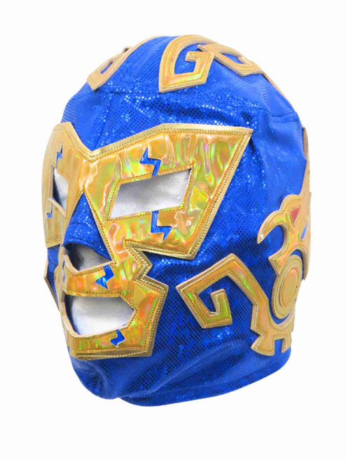 Dr. Wagner Blue & Gold lycra mask