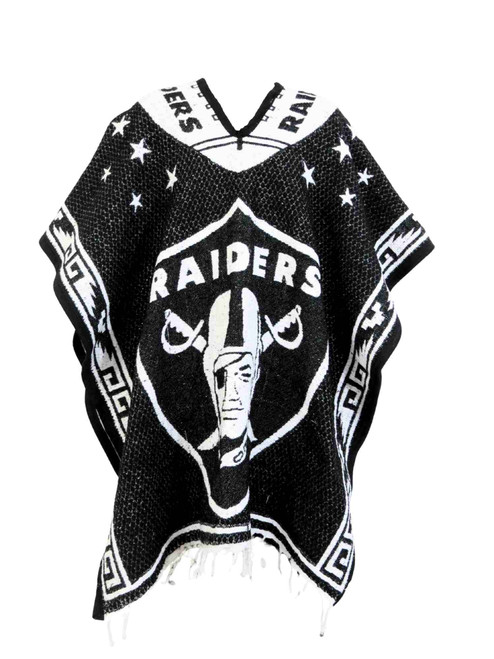 raiders poncho