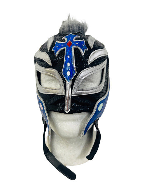 rey mysterio mohawk mask black