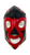 Huracan Ramirez Lucha Libre Wrestling Mask (pro-fit) Costume Wear - Black and Red