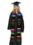 Handmade Mexican Sarape Graduation Stole- Class of 2024 - 82" Length