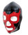 black red lucha mask
