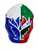 Mexico El Salvador Lucha Libre Wrestling Mask – Adjustable Velcro Chin Strap – Adult & Youth Spandex Mask – Soccer Fan Costume – One of a Kind