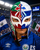 Mexico El Salvador Lucha Libre Wrestling Mask – Adjustable Velcro Chin Strap – Adult & Youth Spandex Mask – Soccer Fan Costume – One of a Kind