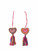 2-Pack Handmade Heart Ornaments with Multicolor Tassels – Hanging Rainbow Decorations for Car Mirror, Bags & Christmas Tree 2-Pack Handmade Heart Ornaments with Multicolor Tassels – Hanging Rainbow Decorations for Car Mirror, Bags & Christmas Tree