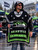 seattle Seahawks poncho
