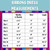 Leos Imports ribbons dress sizing chart